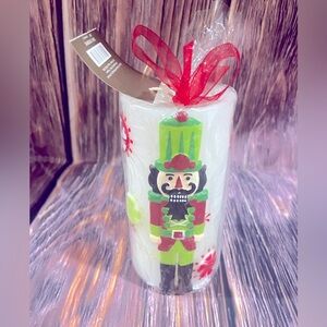 New Pier One Imports Christmas Nutcracker LED Candle batteries included